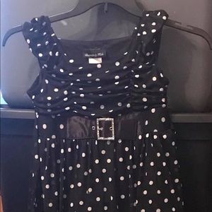 Black Polka Dot Dress